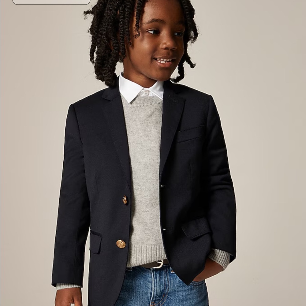Crewcuts Navy Ludlow Blazer